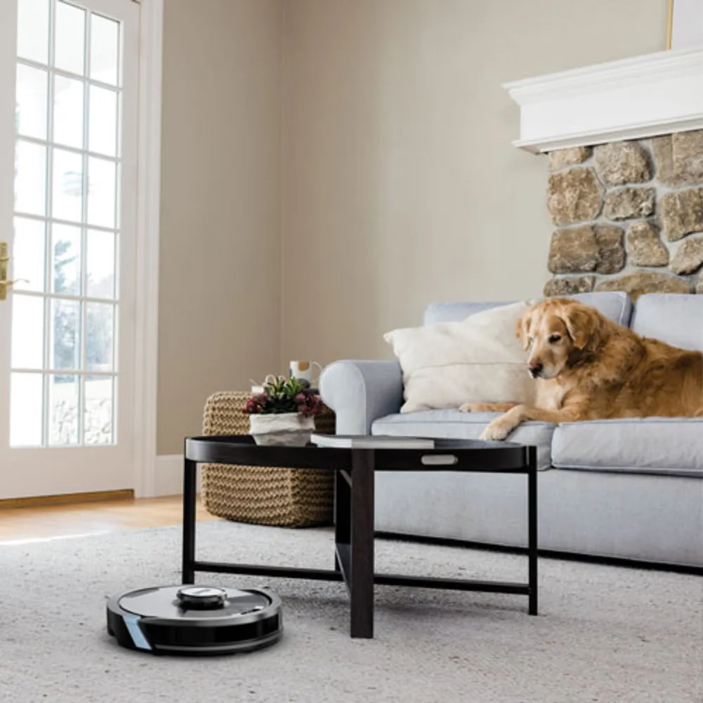 Shark Matrix Plus 2-in-1 Wi-Fi Self-Empty Robot Vacuum & Sonic Mop (RV2610WACA) - Black