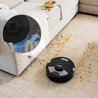 Shark Matrix Plus 2-in-1 Wi-Fi Self-Empty Robot Vacuum & Sonic Mop (RV2610WACA) - Black