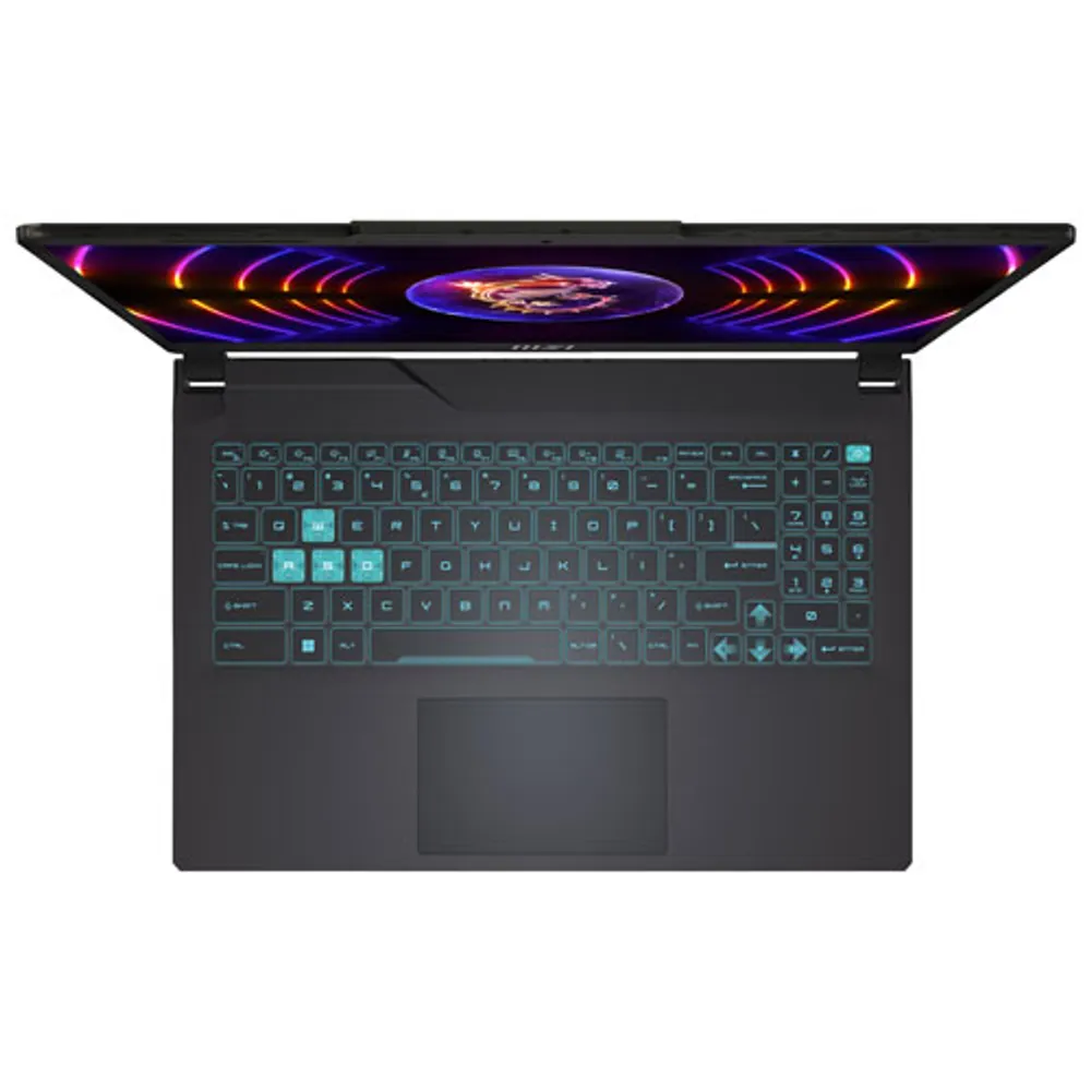 MSI Cyborg 15 15.6" Gaming Laptop -Translucent Black (Intel Core i7-12650H/512GB SSD/16GB RAM/GeForce RTX 4050)