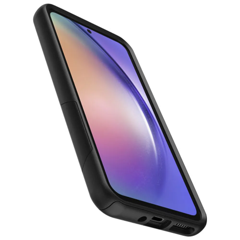 Étui rigide ajusté Commuter d'OtterBox pour Galaxy A54 - Noir