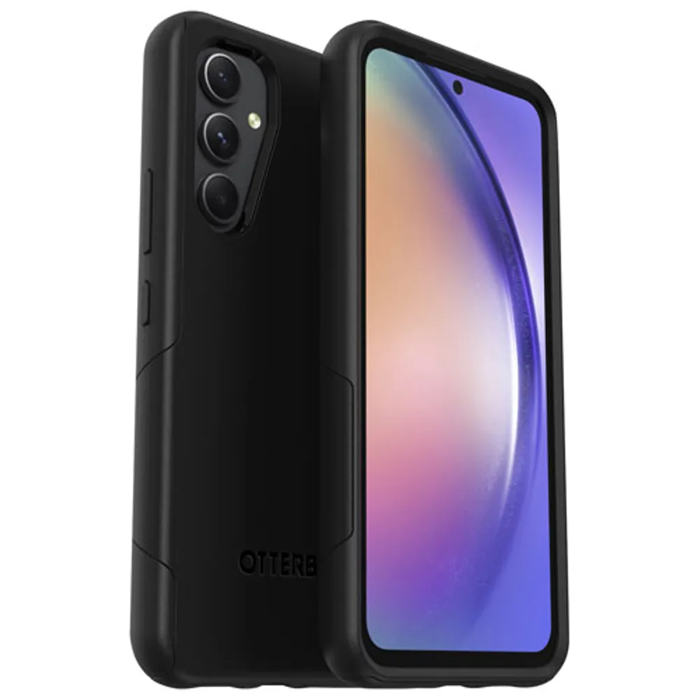 Étui rigide ajusté Commuter d'OtterBox pour Galaxy A54 - Noir