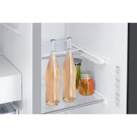 Samsung Bespoke 36" 22.6 Cu. Ft. Side-By-Side Refrigerator w/ Water Dispenser (RS23CB760012AA) - White