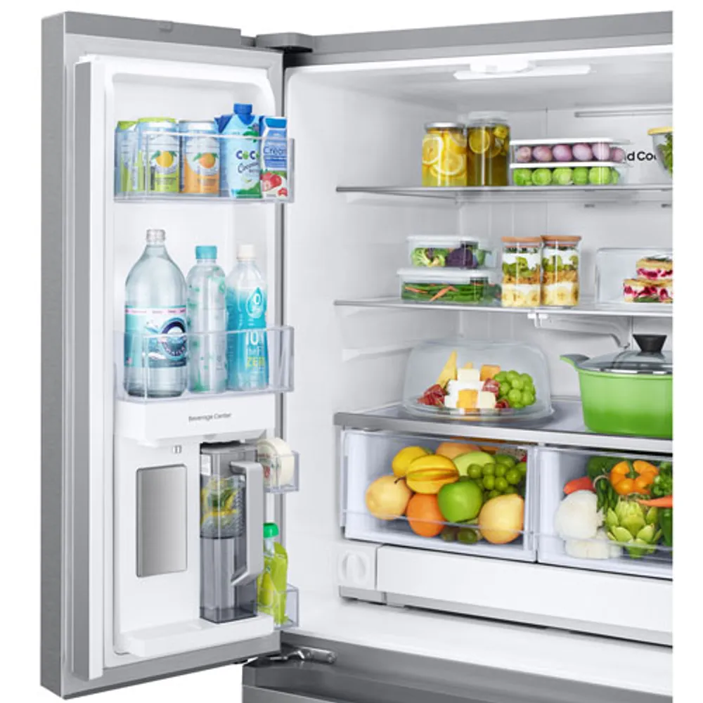 Samsung 33" 24.5 Cu. Ft. French Door Refrigerator w/ Water Dispenser (RF25C5551SR/AA) -Stainless Steel