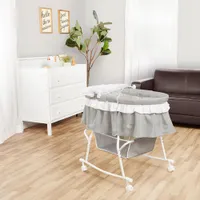 Dream On Me Lacy Portable 2-in-1 Bassinet & Cradle