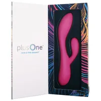 plusOne Dual Vibrating Massager - Pink