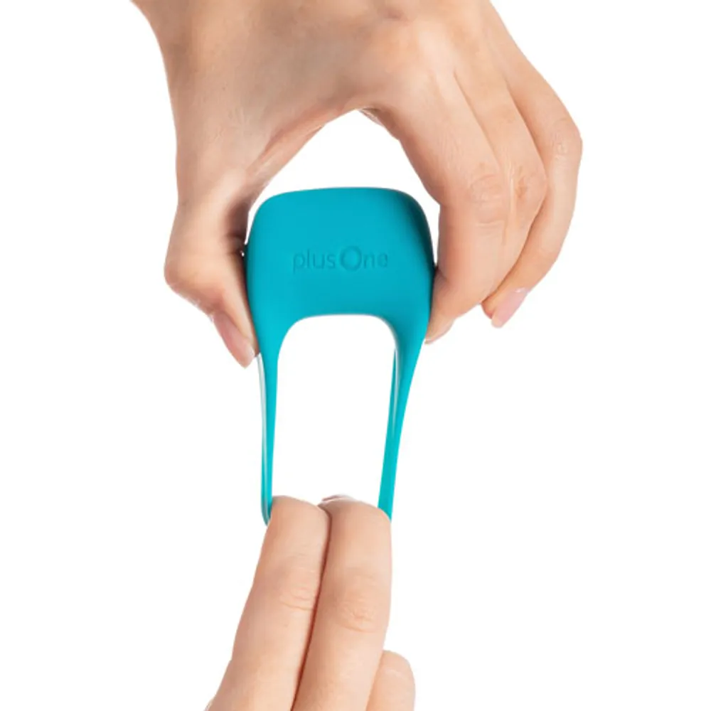 plusOne Vibrating Ring - Teal