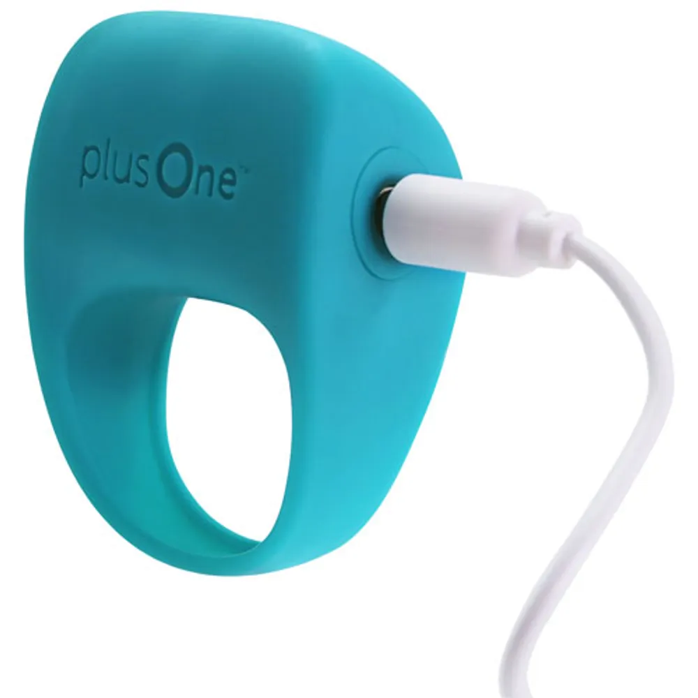 plusOne Vibrating Ring - Teal