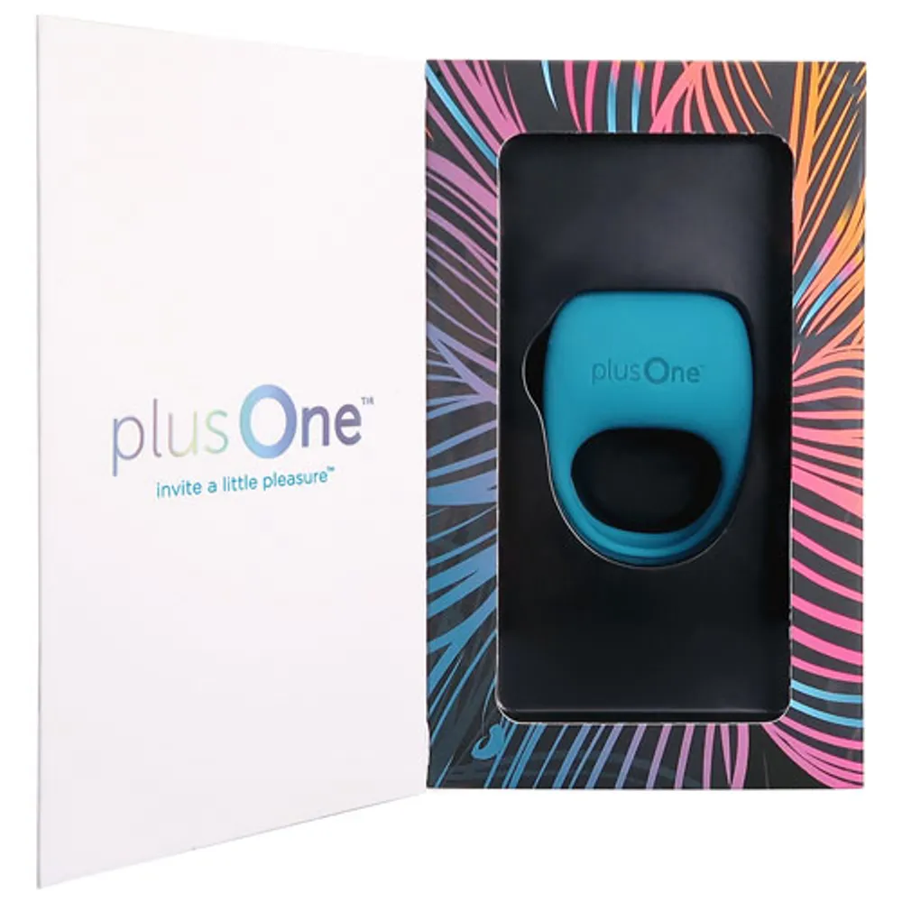 plusOne Vibrating Ring - Teal