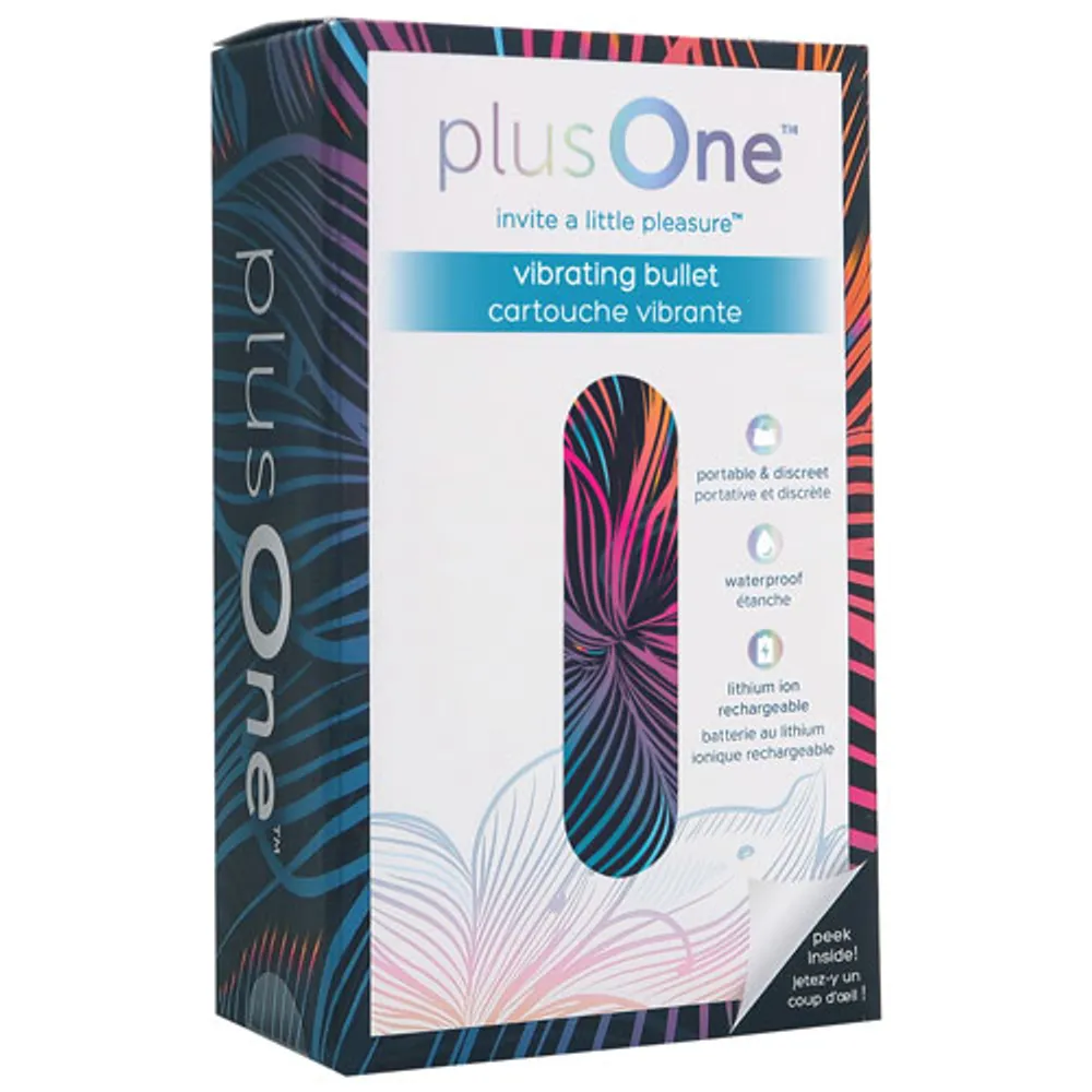 plusOne Vibrating Bullet - Teal