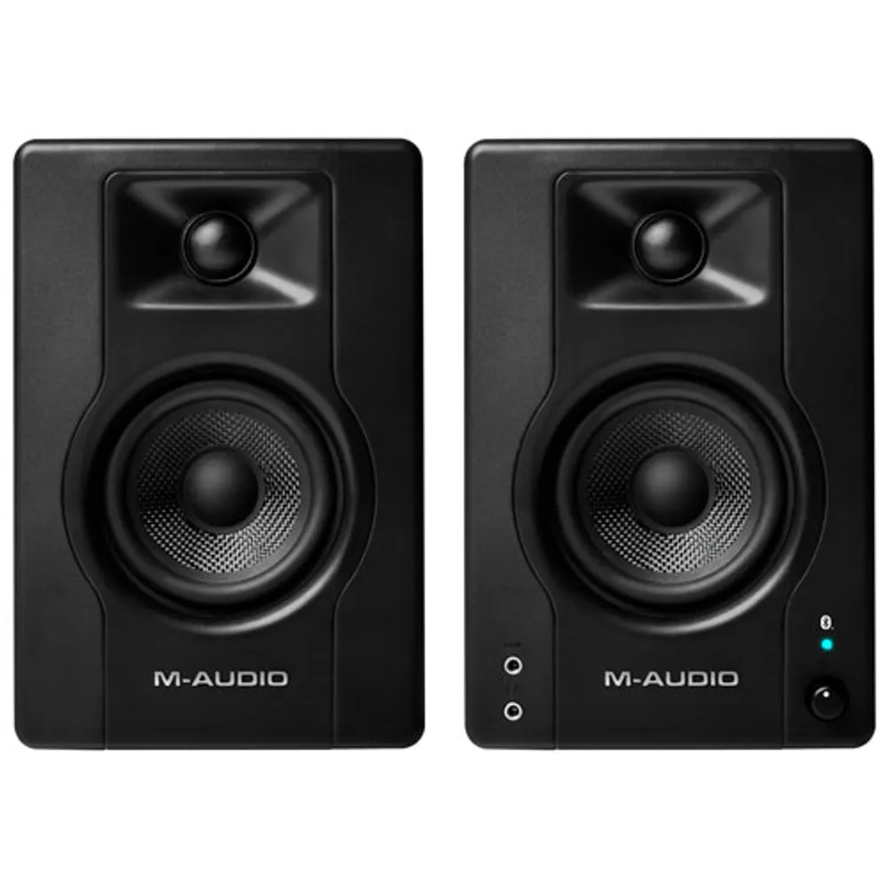 M-Audio BX3PAIRBT 3.5" Multimedia Reference Monitor Speaker - Pair - Black