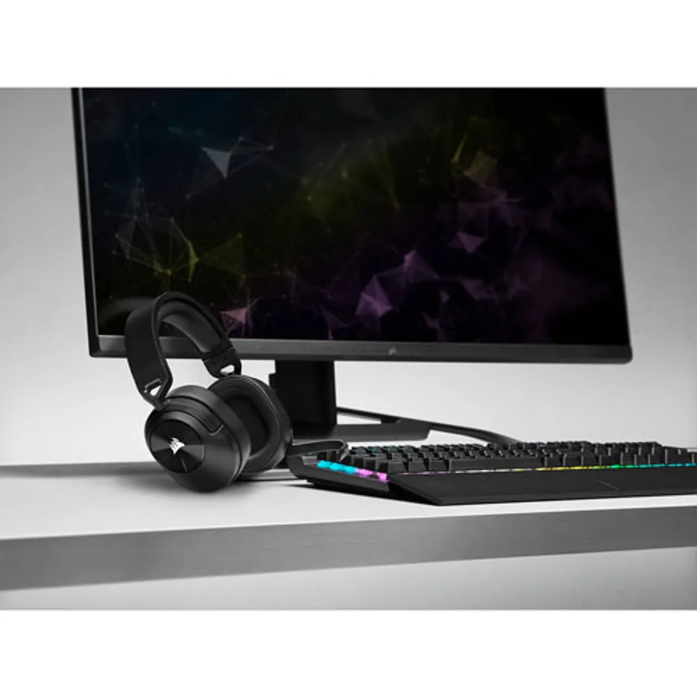 Corsair HS55 Wireless Dolby Audio 7.1 Surround Gaming Headset for PC/PS5/PS4 – Black