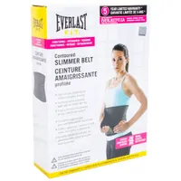 Everlast Contour Slimming Fitness Belt - Black