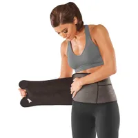 Everlast Contour Slimming Fitness Belt - Black