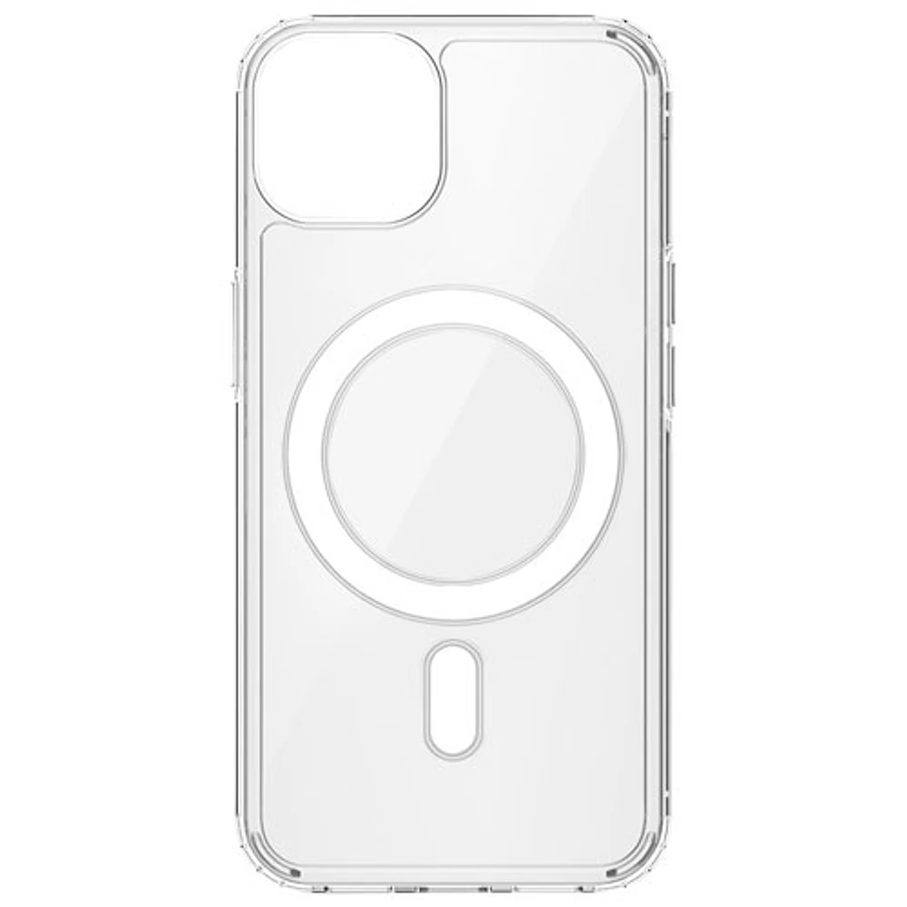 Adreama Shockproof Fitted Hard Shell Case with MagSafe for iPhone 14/13 - Clear