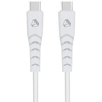 Adreama 1.5m (5 ft.) USB-C to USB-C Charge/Sync Cable (AD-GRSC-C-WHT) - White