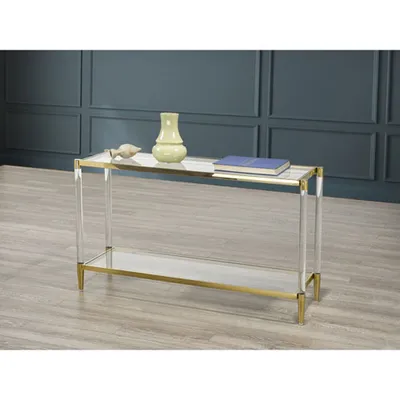 Emma Contemporary Rectangular Console Table