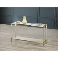 Emma Contemporary Rectangular Console Table