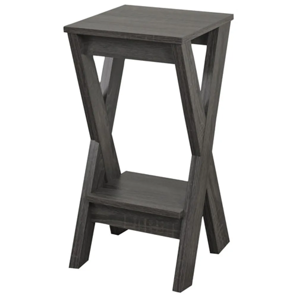 Chairside Contemporary Cross-Legged Plant Stand - Grey