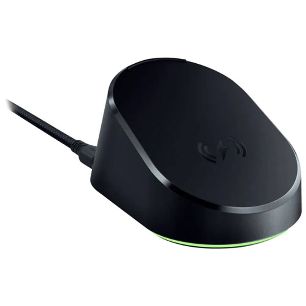 Razer Mouse Dock Pro with Wireless Charging Puck (RZ81-01990100-B3M1)