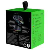 Razer Mouse Dock Pro with Wireless Charging Puck (RZ81-01990100-B3M1)