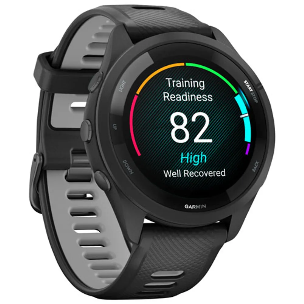 Montre intelligente Bluetooth de 46 mm Forerunner 265 de Garmin pour la course