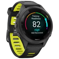 Garmin Forerunner 265S 42mm GPS Watch with Heart Rate Monitor - Black/Amp Yellow