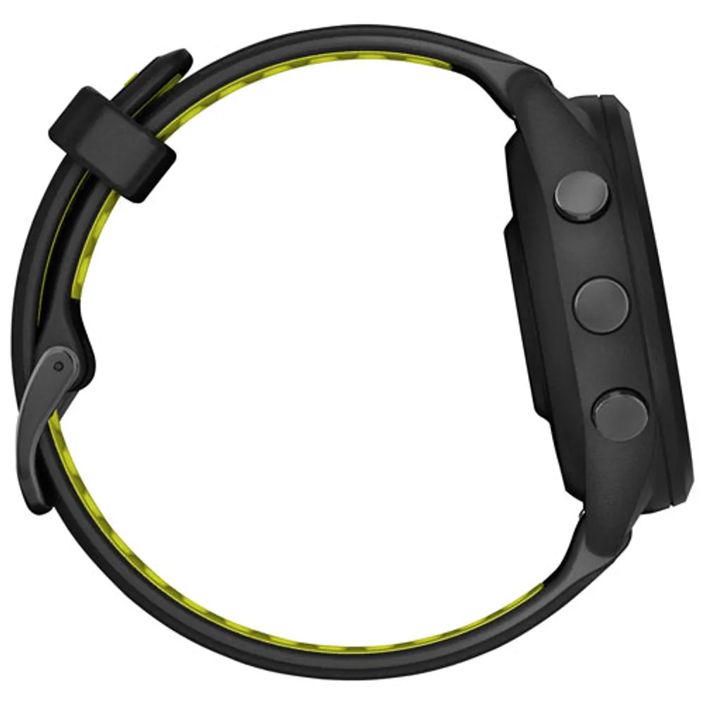 Garmin Forerunner 265S 42mm GPS Watch with Heart Rate Monitor - Black/Amp Yellow