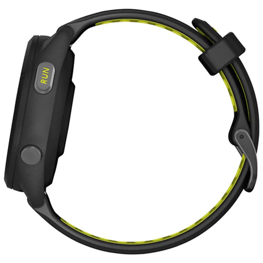 Garmin Forerunner 265S 42mm GPS Watch with Heart Rate Monitor - Black/Amp Yellow