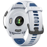 Garmin Forerunner 265 46mm Bluetooth Running Smartwatch - Whitestone/Tidal Blue