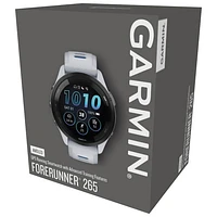Garmin Forerunner 265 46mm Bluetooth Running Smartwatch - Whitestone/Tidal Blue