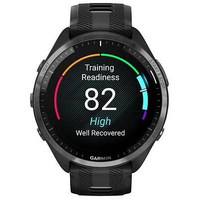 Garmin Forerunner 965 47mm Bluetooth Running Smartwatch - Black/Powder Grey