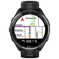 Garmin Forerunner 965 47mm Bluetooth Running Smartwatch - Black/Powder Grey