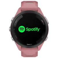 Montre GPS Forerunner 265S de 42 mm de Garmin avec moniteur de fréquence cardiaque - Rose pâle/Gris poudré