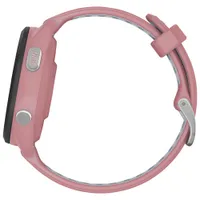 Montre GPS Forerunner 265S de 42 mm de Garmin avec moniteur de fréquence cardiaque - Rose pâle/Gris poudré