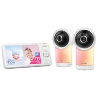 VTech 5" Wi-Fi HD Video Baby Monitor w/ 2 Cameras, Night Vision & Pan/Tilt (RM5766-2HD)