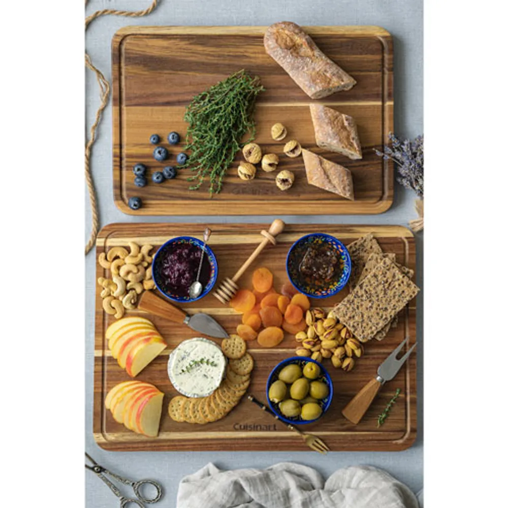 Cuisinart Acacia Wood Cutting Board - 2-Piece