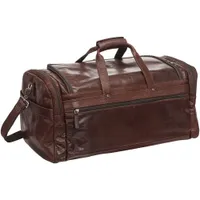 Mancini Buffalo 23" Large Duffle Bag - Brown