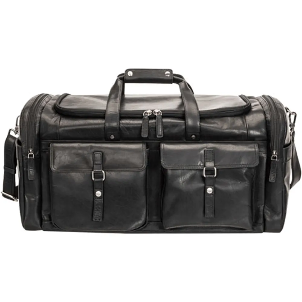 Grand sac de sport de 23 po Buffalo de Mancini - Noir