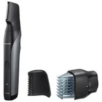 Panasonic Slim Line Wet & Dry Body Groomer (ERGK80S) - Black (Grey Grip)