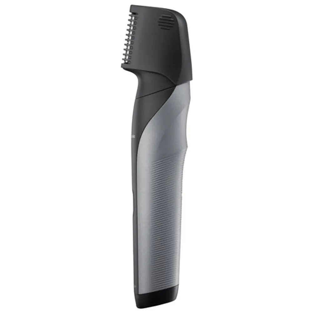 Panasonic Slim Line Wet & Dry Body Groomer (ERGK80S) - Black (Grey Grip)