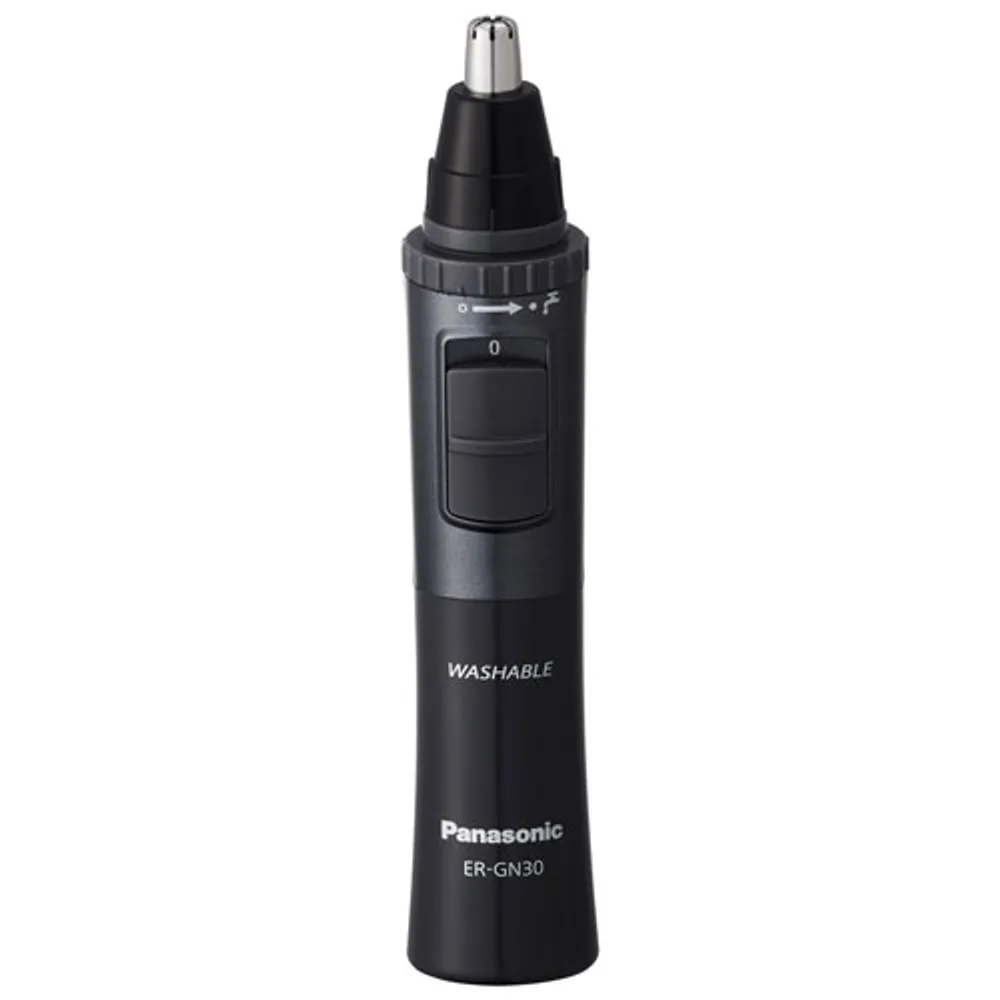 Panasonic Nose/Facial Hair Wet/Dry Trimmer (ERGN30H) - Black/Charcoal