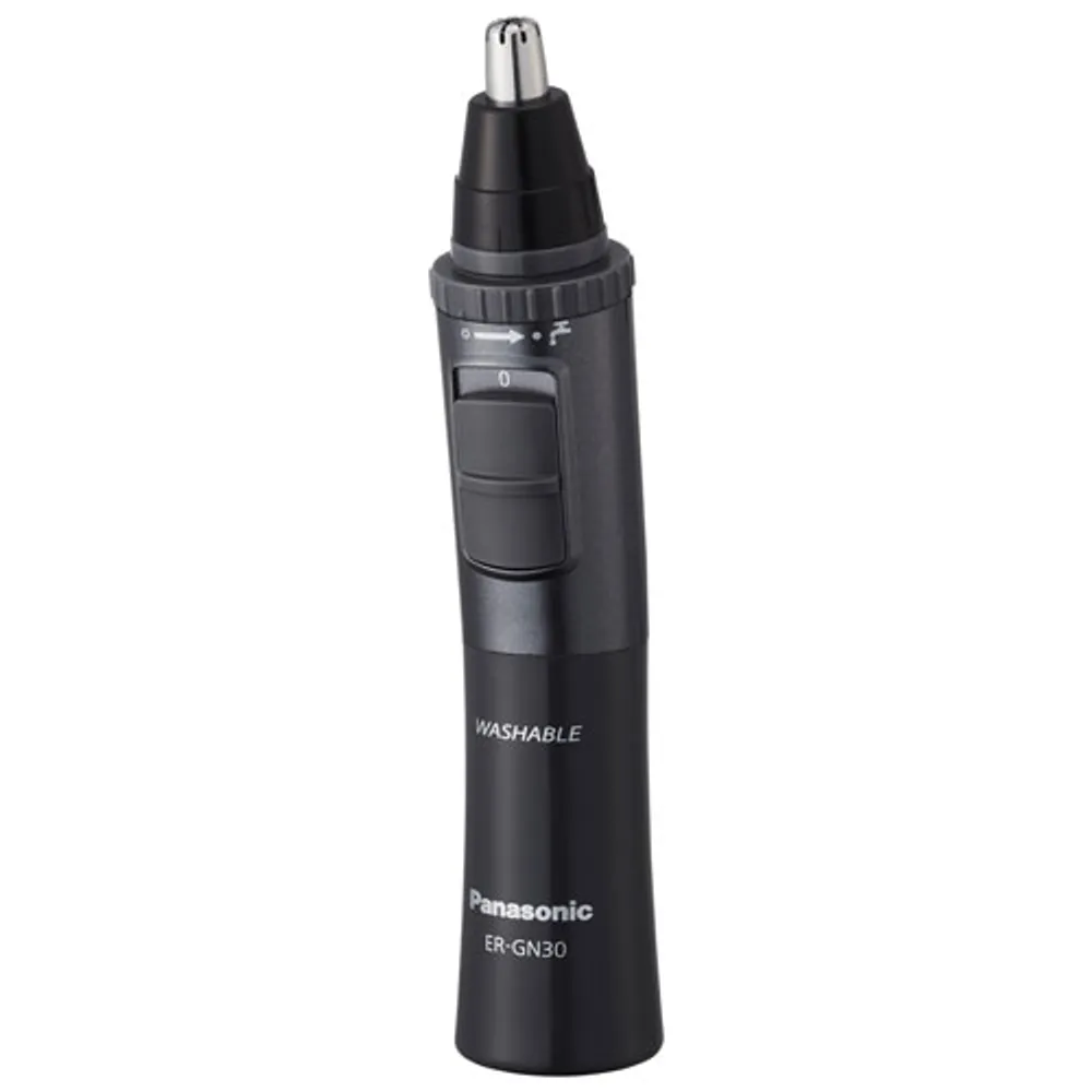 Panasonic Nose/Facial Hair Wet/Dry Trimmer (ERGN30H) - Black/Charcoal