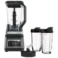 Ninja Professional Plus Blender DUO Auto-IQ 1400W Countertop Blender w/ Nutri Ninja Cups -Black/Stainless Steel