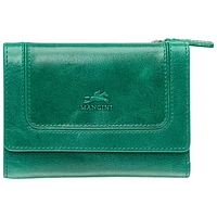 Mancini South Beach RFID Genuine Leather Tri-fold Medium Wallet