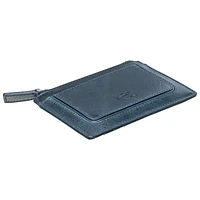 Mancini South Beach RFID Genuine Leather Card Holder Card Case - Blue