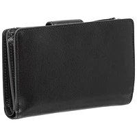 Mancini South Beach RFID Genuine Leather Bi-fold Wallet