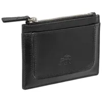 Mancini South Beach RFID Genuine Leather Card Holder Card Case - Black