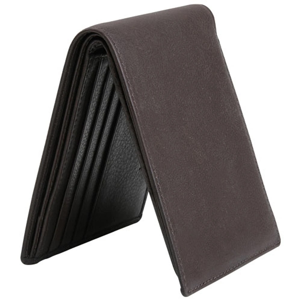 Mancini Monterrey RFID Genuine Leather Bi-fold Wallet