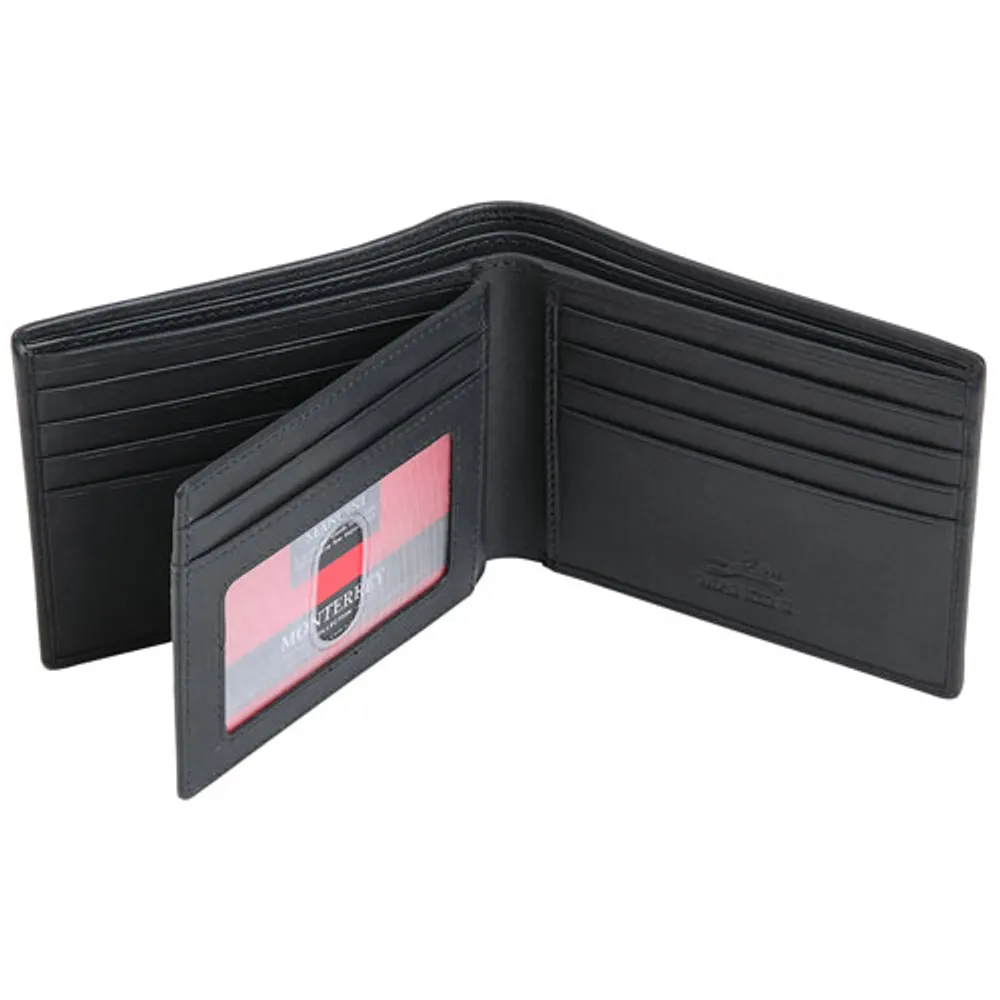 Mancini Monterrey RFID Genuine Leather Bi-fold Wallet