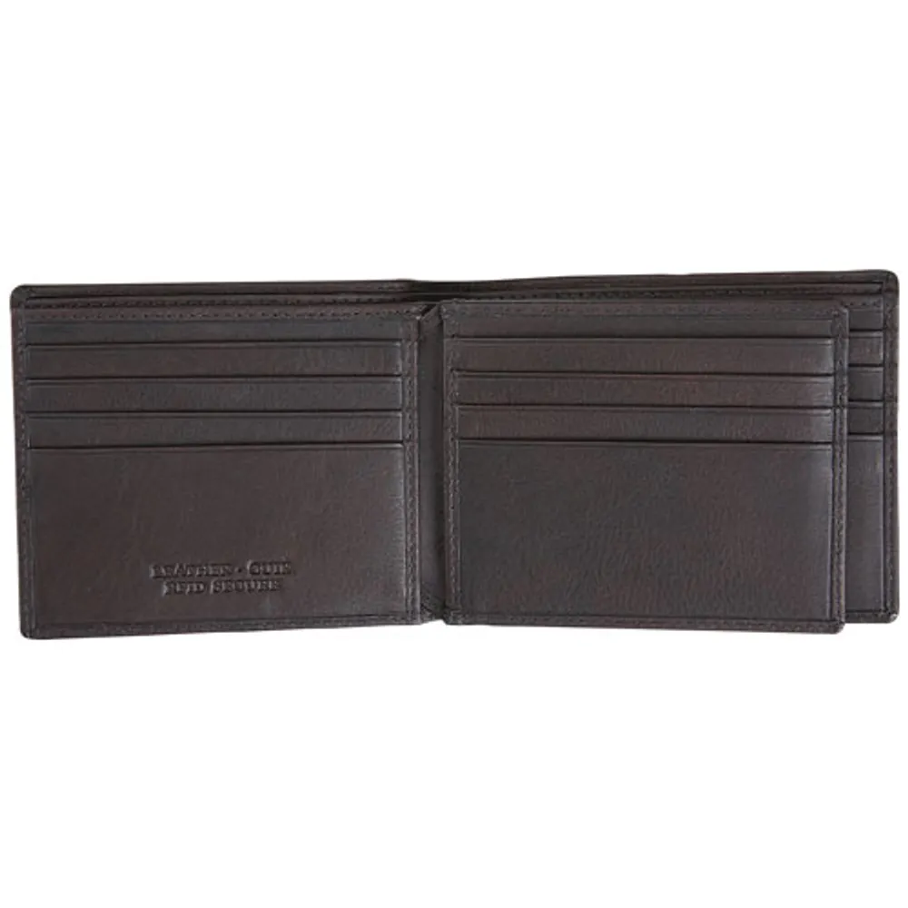 Mancini Monterrey RFID Genuine Leather Bi-fold Wallet